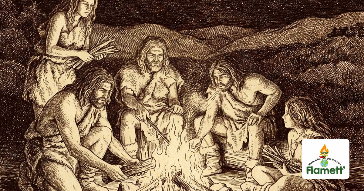 Depuis la préhistoire, le feu nous apaise !